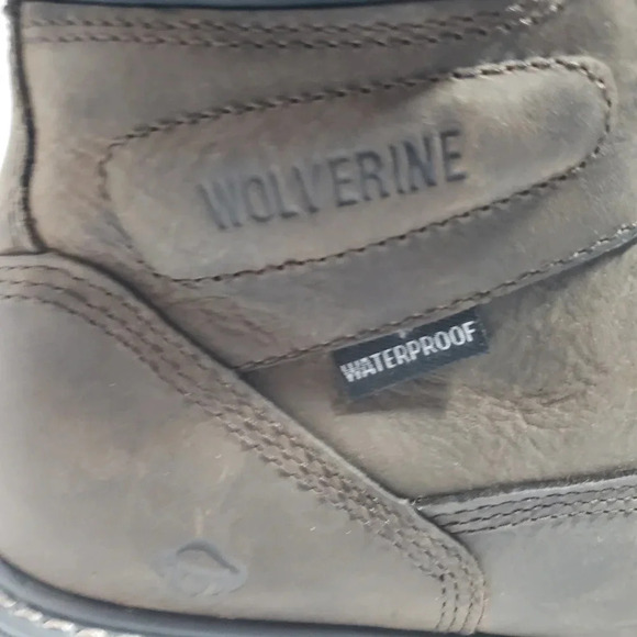 NWOT Wolverine Mens Brown Floorhand WP 6" Size  9.5 US Work/Hiking Bootsoots - Picture 8 of 11